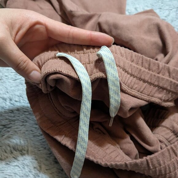 Vuori Boyfriend Sweatpant Jogger Pink Pants Terracotta Heather Size XL - Picture 6 of 7